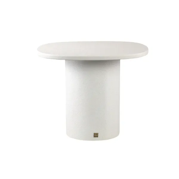 PTMD Bijzettafel Organisch wit L